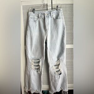 Vervet cropped flare jeans size 28